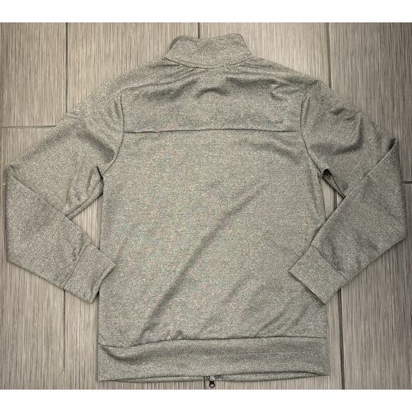 Spyder Full-Zip Jacket Mens Medium Activewear Gray Pockets ProWB Logo Medium - Picture 5 of 5